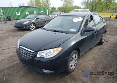 2009 Hyundai Elantra Gls from USA, damaged, VIN KMHDU46D09U820622
